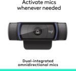 Logitech C920e HD 1080p Mic-Enabled Webcam, Certified for Zoom, Microsoft Teams Compatible, TAA Compliant - Image 5