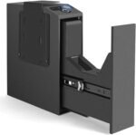 Biometric Slider Handgun Gun Safe for Nightstand, Desk, Bed Side,Truck - Auto Sliding Door Hand Gun Safe for Pistol -with Fingerprint, PIN Code, KEY Access - Image 6