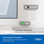 TP-Link Tapo Smart Plug Mini, Matter Compatible, Compatible with Alexa, Google Home & Samsung SmartThings, Energy Monitoring, 15A, UL Certified, 2.4G Wi-Fi Only, Tapo P110M(4-Pack) - Image 4