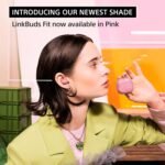 Sony LinkBuds Fit Truly Wireless Noise Canceling Earbud Headphones, Small & Light with Newly Developed Air Fitting Supporters, Pink - Image 3