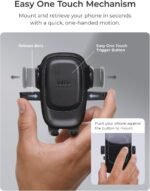 iOttie Easy One Touch Advanced Universal Car Mount Dashboard & Windshield Suction Cup Phone Holder for iPhone, Samsung, Google, All Smartphones - Image 3