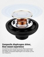 Otium Bluetooth Earbuds Wireless Headphones Bluetooth Headphones, Sports Earbuds, IPX7 Waterproof Stereo Earphones for Gym Running 15 Hours Playtime Sound Isolation Headsets,Black - Image 4