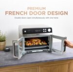 Ninja | French Door Premier | Air Fryer, Convection Oven, Toaster | 5-qt Air Fry Basket, Sheet Pan, Wire Rack, Broil Rack | PFAS-free Cooking Surface, Dishwasher-safe Accessories | FO101 (NEW) - Image 3