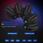 UtechSmart Venus Gaming Mouse RGB Wired, 16400 DPI High Precision Laser Programmable MMO Computer Gaming Mice [IGN's Recommendation] - Image 3