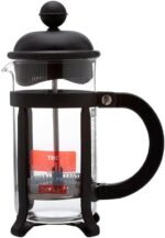 Bodum 34oz Java French Press Coffee Maker, High-Heat Borosilicate Glass, Black - Made in Portugal - Image 3