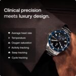 WITHINGS Scanwatch Nova - Heart Health Hybrid Smart Watch for Men & Women - SPO2, Temperature Monitoring, Sleep, Respiratory Health, Cycle Monitoring, 30-day Battery Life, Apple iOS/Android - Image 3