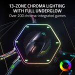 Razer Basilisk V3 Pro Wireless Gaming Mouse, HyperScroll Tilt Wheel, 30K DPI Sensor, Gen-3 Optical Switches, 13-Zone Chroma RGB, 13 Programmable Controls, 3 Connection Modes, Black - Image 4
