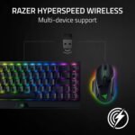 Razer Basilisk V3 Pro Wireless Gaming Mouse, HyperScroll Tilt Wheel, 30K DPI Sensor, Gen-3 Optical Switches, 13-Zone Chroma RGB, 13 Programmable Controls, 3 Connection Modes, Black - Image 5
