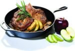 Lodge Seasoned Cast Iron 3 Skillet Bundle. 12 Inches and 10.25 Inches with 8 Inch Set of 3 Cast Iron Frying Pans - Image 5
