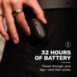 Raycon Everyday Classic Bluetooth Wireless Earbuds + Microphone with Active Noise Canceling, Sweat & Water-Resistant Earphones, Ear Buds Wireless Bluetooth 32 Hours Playtime (Blue) - Image 5