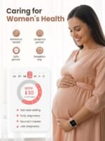 SKG V7 Pro Smart Watch for Women with Alexa & Bluetooth Calling, 1.69" Fitness Tracker with Heart Rate SpO2 Sleep Monitor, IP68 Waterproof, Long Battery & 200+ Dials for Android iPhone, Pink - Image 4