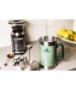 STANLEY Classic Stay-Hot French Press Coffee Maker 48 oz | 5 Minute Brew, 4 Hours Hot | Mesh Filter for Coffee Grounds | Insulated Stainless Steel French Press | BPA-Free | Black 2.0 - Image 5