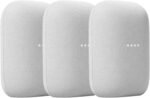 Google Nest Audio (3-Pack) Smart Speakers – Multi-Room Wireless Home Speaker Bundle with Bluetooth, Wi-Fi, Assistant, Stereo Sound, Voice Control & Smart Home Integration - Image 3