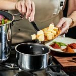 HexClad Hybrid Nonstick 1-Quart Saucepan with Tempered Glass Lid, Stay-Cool Handle, Dishwasher-Friendly, Oven-Safe Up to 900°F, Induction Ready, Compatible with All Cooktops - Image 5