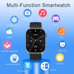 Smart Watch for Men with Built-in GPS, Bluetooth Call, 2.1" HD Screen, 110+ Sport Modes Fitness Tracker, 110+ Sport Modes, Heart Rate/Sleep Monitor, Compatible with Android & iPhone - Image 5