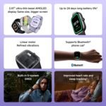 XIAOMI Redmi Watch 5 Smartwatch, 2.07" LCD Display, 24 Days of Bat Life, 150+ Sports Modes, 2 MIC 5ATM Waterproof, Bluetooth Calling Music Heart Rate, Fitness-Tracker (Obsidian Black) - Image 3