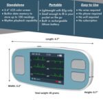 EMAY 6L Portable ECG Monitor | Record ECG and Heart Rate in 6 Channels | Compatible with Smartphone and PC | No Subscription Required - Image 5