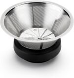 Magic Bullet® Mini Juicer, Countertop Space-Saving, 2" Feed Chute for Fruits and Vegetables, 400W, Compact Design, Black/Silver, MBJ10100 - Image 4