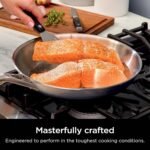Ninja EverClad Stainless Steel Cookware 12 Piece Pots & Pans Set, All Stovetops & Induction, Oven Safe to 600°F, Tri-Ply Commercial-Grade, C99012 - Image 4