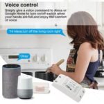 10A Wireless Smart Switch, Wi-Fi Light Switch Compatible with Alexa & Google Home & SmartThings, FCC Certified, No Hub Required Support DIY Module(4 Pack) - Image 4