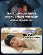 Sleep Headphones Wireless Bluetooth,Headband Headphones for Side Sleepers,Noise Cancelling Sleep Seadphones,Ideal for Housework,Travel,Yoga,Workout,Running,Sports,Gift - Image 3