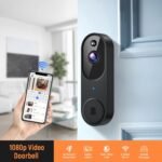 Smart Video Doorbell Camera Wireless, AI Human Detection and Instant Alerts, Night Vision, 2-Way Audio, Battery Powered, Cloud Storage Sold Seperately, 2.4G WiFi (Chime Included) - Image 3