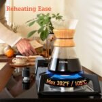 COSORI Pour Over Coffee Maker with Double Layer Stainless Steel Filter, 8-Cup, 34oz, Drip Coffee Maker, Coffee Dripper Brewer, High Heat Resistant Carafe, also for Camping, Hiking - Image 4
