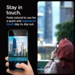 Spigen Tempered Glass Screen Protector [GlasTR EZ FIT] designed for iPhone 15 Pro Max [Case Friendly] - 2 Pack - Image 5