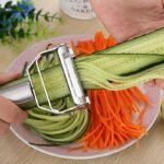 1pc Stainless Steel Potato Cucumber Carrot Grater, Multifunctional Fruit & Vegetable Peeler Grater - Kitchen Tool! Kitchen Accessories - Image 3
