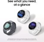 Samsung Galaxy Watch 8 (2025) 44mm Bluetooth Smartwatch, Cushion Design, Fitness Tracker, Sleep Coaching, Running Coach, Energy Score, Heart Rate Tracking, Graphite [US Version, 2 Yr Warranty] - Image 4