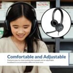 Cyber Acoustics 3.5mm Stereo Headset (AC-5002) – Durable, Crisp, and Clear Communication in Classrooms and at Home - Image 4