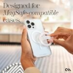 Case-Mate Soap Bubble MagSafe Phone Grip - Detachable Holder for Hand - Thin Collapsible Soft Loop Magnetic Phone Grip for iPhone 17 Pro Max /16 Pro Max/15/14/13/12/S25 Ultra - Iridescent - Image 5