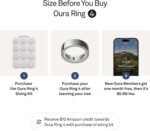 Oura Ring 4 - Silver - Size 11 - Smart Ring - Unique Sizing, Not Standard US Ring Sizes - Size First - Sleep Tracking Wearable - Heart Rate - Fitness Tracker - Up to 8 Days of Battery Life - Image 4