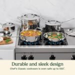 Cuisinart 77-10P1 10-Piece Chef's-Classic-Stainless Collection, Cookware Set - Image 3