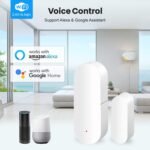WiFi Door Sensor: Smart Door Open/Closed Detectors, Wireless Window Sensor with App Notification Alert, Contact Sensor for Home Security, Compatible with Alexa Google Assistant (1pack) - Image 4