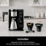 Shark Ninja CP307 Hot and Cold Brewed System W/Thermal Carafe Coffee Maker, Black - Image 5