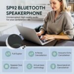 Yealink Sp92 Conference Speaker and Microphone with Bluetooth Dongle, Teams Certified, Noise Reduction, 20H Call Time USB Speakerphone for 4-6 People Meeting Room - Image 3