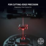 Razer DeathAdder V2 X HyperSpeed: Award-Winning Ergonomic Design - Ultra-Fast Wireless - 235hr Battery Life - 7 Programmable Buttons - Gen 2 Mechanical Switches - 5G 14K DPI Optical Sensor - Image 4