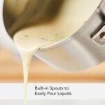 KitchenAid 71018 Stainless Steel Saucepan with Pour Spouts, 1 Quart - Brushed Stainless Steel - Image 5