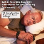 SleepO2 Wrist Recording Pulse Oximeter by EMAY | Continuous Pulse Oximeter to Record Blood Oxygen Saturation and Pulse Rate Overnight | Export Sleep Report & Raw Data - Image 3