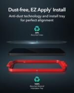 ZAGG XTR3 iPhone 15 Pro Max Screen Protector - Glass, Blue-Light Filtration, 10X Stronger, Edge-to-Edge Protection, Scratch & Smudge-Resistant Surface, InvisibleShield, Easy to Install - Image 5