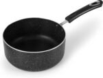 Nonstick Saucepan Set with Lid, Non Stick 1Qt & 2Qt Sauce Pan Set with Glass Lid Small Pot for Home Kitchen - Image 6