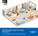 Tapo Ultra-Slim LiDAR Smart Navigation Robot Vacuum and Mop with Self-Emptying Dock, 5300Pa Max, 97%+ Dust Pickup Rate, Self-Charging, Compatible with Alexa & Google Home, RV20 Max Plus - Image 6
