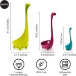 The Nessie Family by OTOTO - Pack of 3 Tea Infuser, Soup Ladle, and Colander - Cute Kitchen Accessories, Cooking Gifts, Funny Kitchen Gadgets, Kitchen Gifts - Image 3