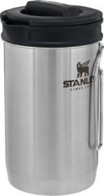 STANLEY All In One French Press Coffee Maker 32 oz | 5 Minute Brew, 4 Hours Hot | Mesh Filter for Coffee Grounds | Insulated Stainless Steel French Press | BPA-Free | Stainless - Image 3
