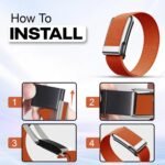 HydroKnit Waterproof Nylon Sport Band Compatible with WHOOP 5.0, One, Peak, and Life | Elastic, Fast-Drying, Water-Resistant, and Comfortable Strap for Active Lifestyles - Image 9