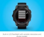 Garmin fēnix 7 Pro Sapphire Solar, Multisport GPS Smartwatch, Built-in Flashlight, Solar Charging Capability, Black - Image 5