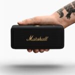 Marshall Emberton II Portable Bluetooth Speaker, Black & Brass - Image 5
