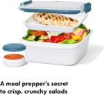 OXO Good Grips Prep and Go Salad Container - Ocean Blue - Image 4