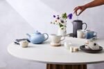 Le Creuset Stoneware 34 oz. French Press, Marble Collection - Image 4